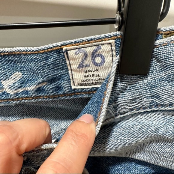 We the free Sofia Short in Washed Denim Size 26 - Picture 5 of 7